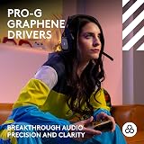 Logitech G A50 Wireless Gaming Headset Base Gen 5 PRO-G Graphene view 3
