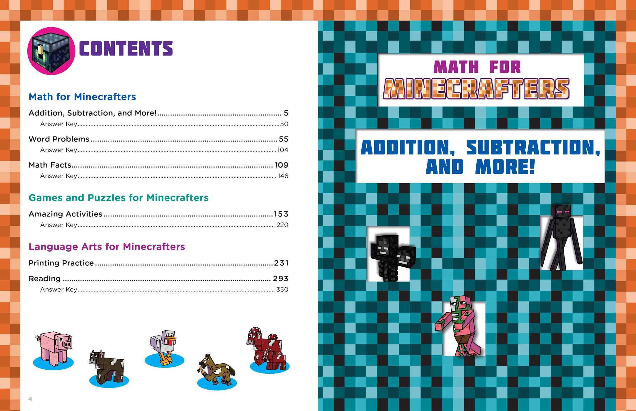 The Best and Biggest Fun Workbook for Minecrafters Grades 1 & 2: An Unofficial Learning Adventure for Minecrafters The Best and Biggest Fun Workbook for Minecrafters Grades 1 & 2: An Unofficial Learning Adventure for Minecrafters The Best and Biggest Fun Workbook for Minecrafters Grades 1 & 2: An Unofficial Learning Adventure for Minecrafters Paperback