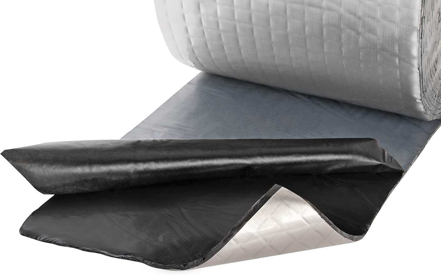 POPPSTAR Butyl Rubber Aluminium Foil Tape (10 m x 100 mm x 1.5 mm) Self-Adhesive Heavy-Duty Butyl Tape, Silver, 10m*100mm*1.5mm - Image 3