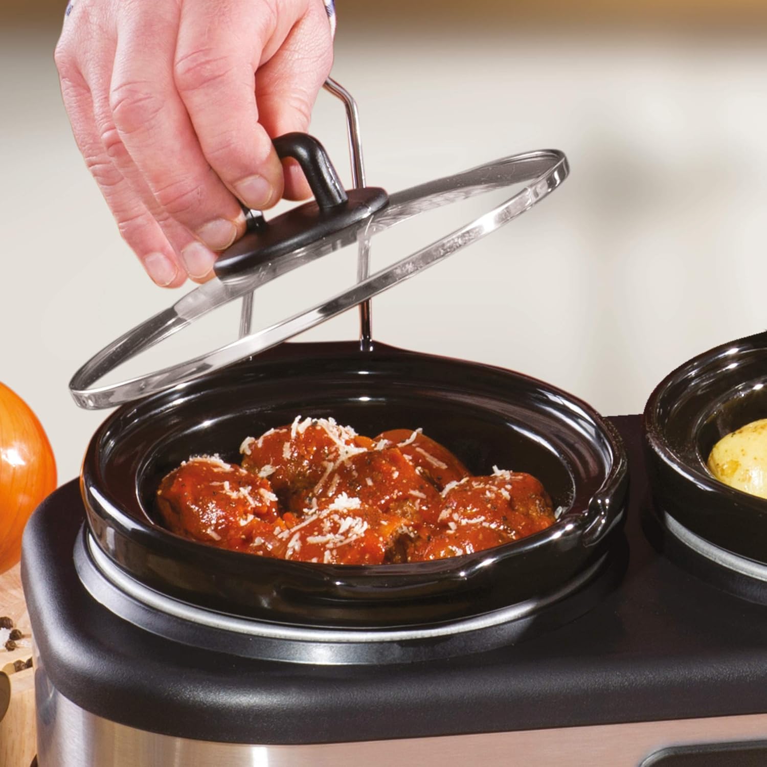 Daewoo sda1334 3 x 1.5L Triple Slow Cooker 3 Individual Heat