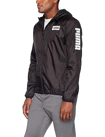 black puma windbreaker
