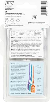 TePe EasyPick Toothpicks Orange ISO XS-S 36pcs with Travel Case view 2