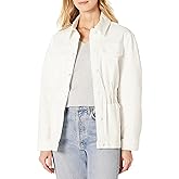 Amazon Essentials Women's Relaxed- Fit Dropped Shoulder Midweight Cotton Twill Jacket