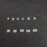 KTKTK 10pcs 0.5 Module Plastic Worm Gear 6mm Dia Turbine Gear Rod Fitting view 5