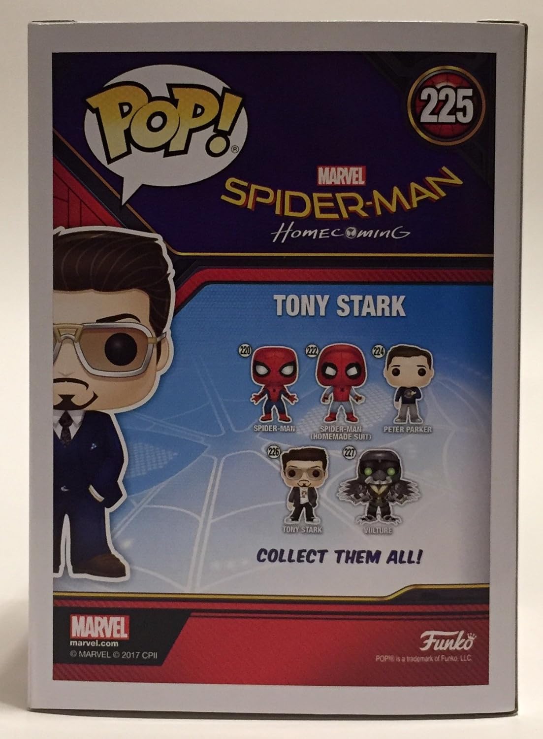 tony stark holding iron man helmet funko pop