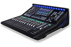 PSG AUDIO TQ-22 22-Channel, 8-Aux Out, Portable Touchscreen Digital Mixer Console with App for iPad, Android Tablet, PC, Laptop, Wi-Fi, Effect, Scene, Motorized Faders (Designed in USA)