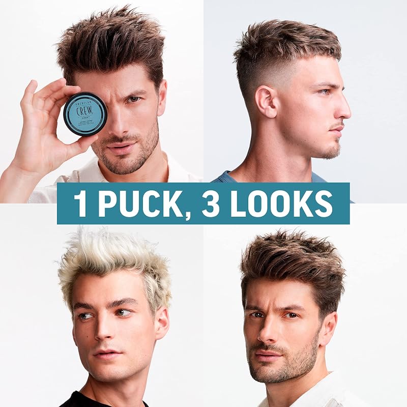 Fiber, Cera para el Pelo Hombre, Fijación Fuerte y Flexible, Moldea y Aumenta el Brillo, para Pelo Corto, Estiliza y Peina el Cabello, 50g — foto 7 de 8