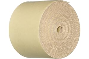 Rolyan Latex-Free Moleskin, 2" x 5 Yards, Beige, Adhseive Backing Moleskin Padding for Use with Splints, Braces, and Casts, Non-Latex Roll of Prewrap, Undercast Wrap for Skin Protection and Support