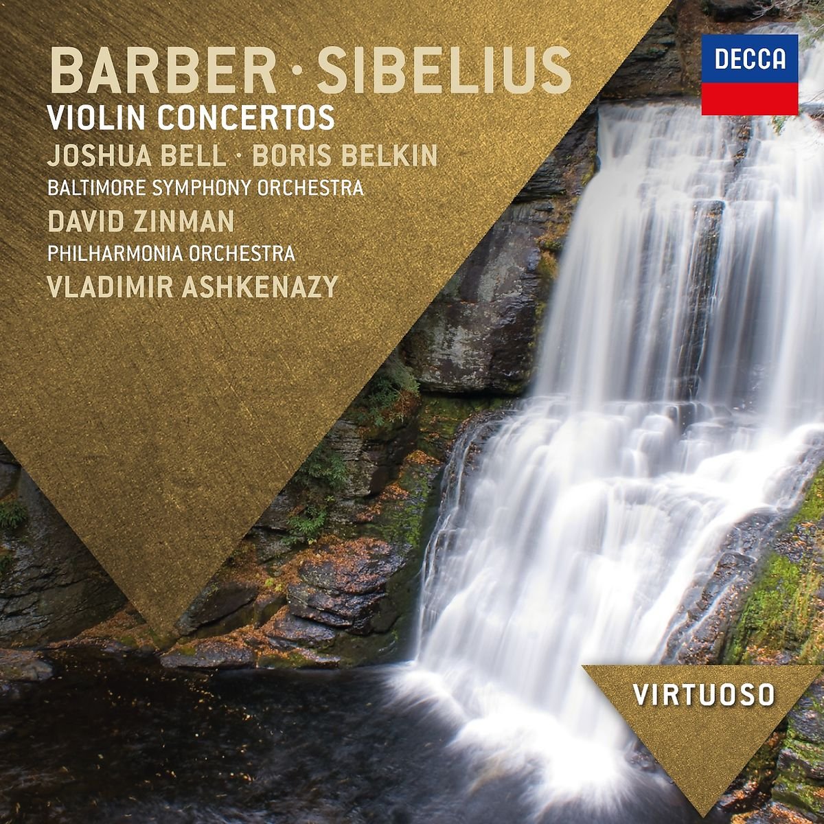 Violin Concertos Joshua Bell, Barber Sibelius Amazon.es Música