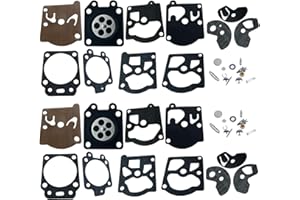 FJSADOBO 2 Set Carburetor Carb Repair Rebuild Kit Gasket Diaphragm for WT391 WT20 WT3 WT309 WT310 WT324 WT379 K10-WAT
