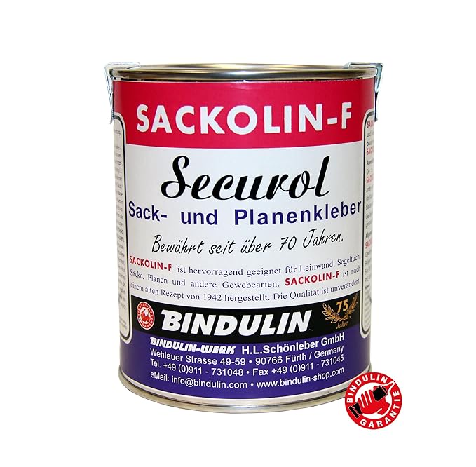200g Sackolin-F Planenkleber klebt Leinwand Sackleinen Segeltuch, Säcke, Planen alten Lastwagen - Planen Jute Planenstoffe & 