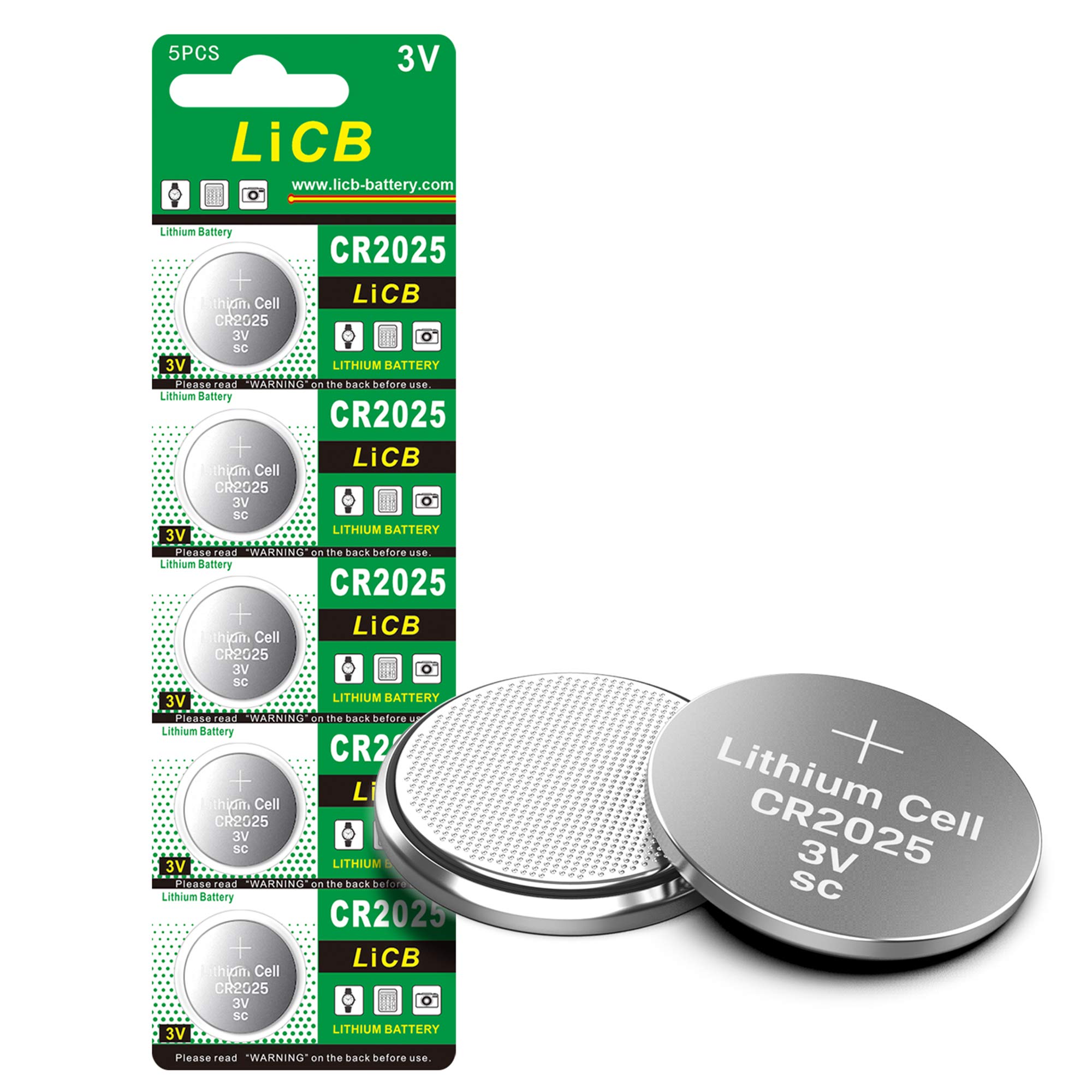 LiCB CR2025 Battery,CR2025 Lithium Batteries,3 Volt