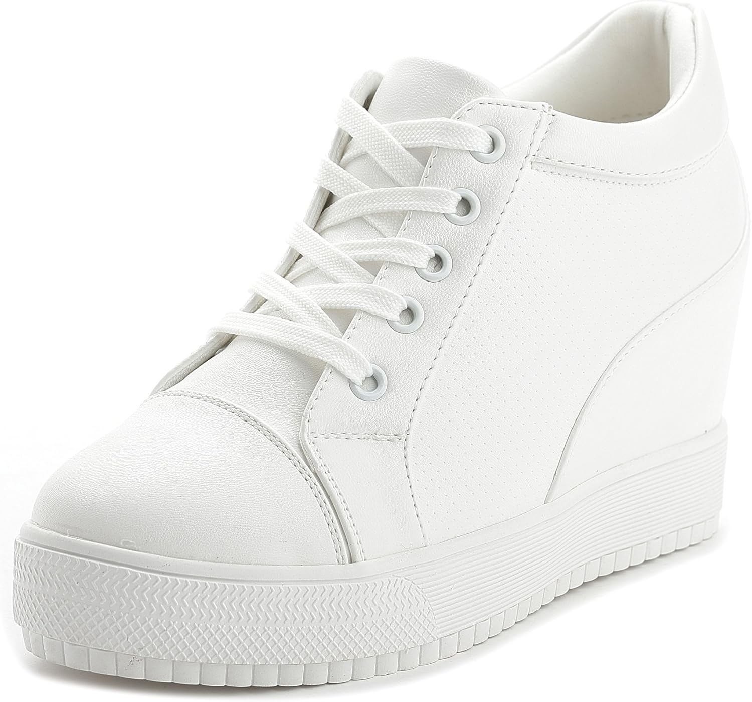 white wedge sneakers wedding