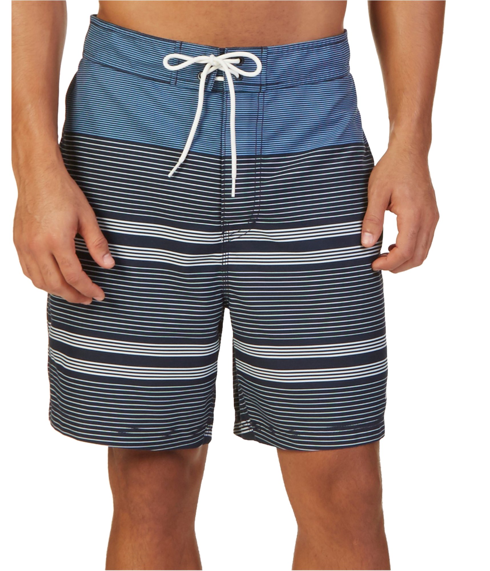 Nautica Men's Quick Dry Striped Swim Trunk Nautical Fashions