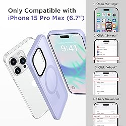 GONEZ Magnetic for iPhone 15 Pro Max
