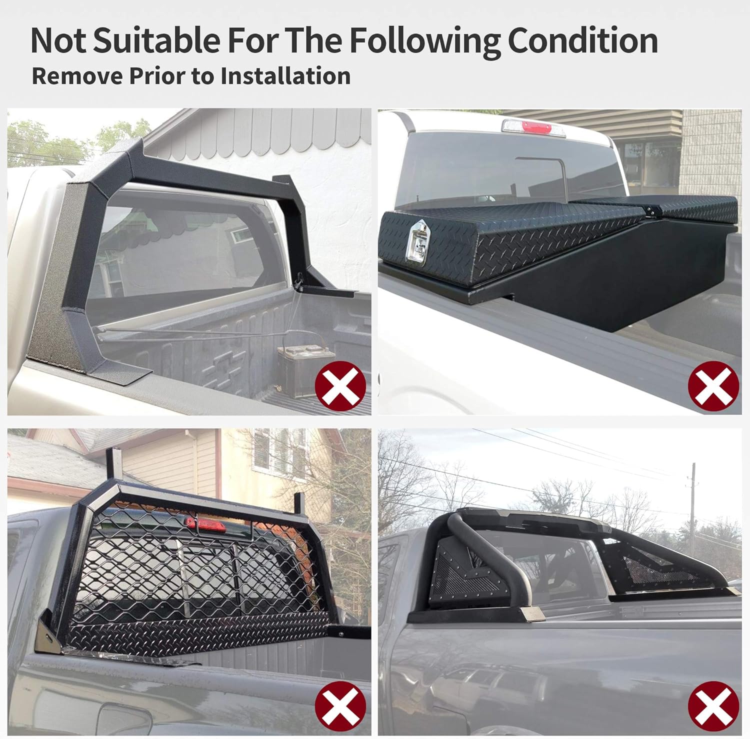 Aurorasters Hard Tri-Fold Truck Bed Tonneau Cover For 2005...