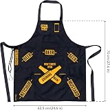 Froster Man BBQ Apron 7 Pockets Beer Holder Waterproof Funny Gift Men view 3