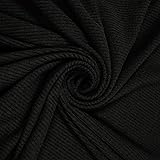 Texco Solid Color 4x2 Rib Knit Poly Rayon Spandex
