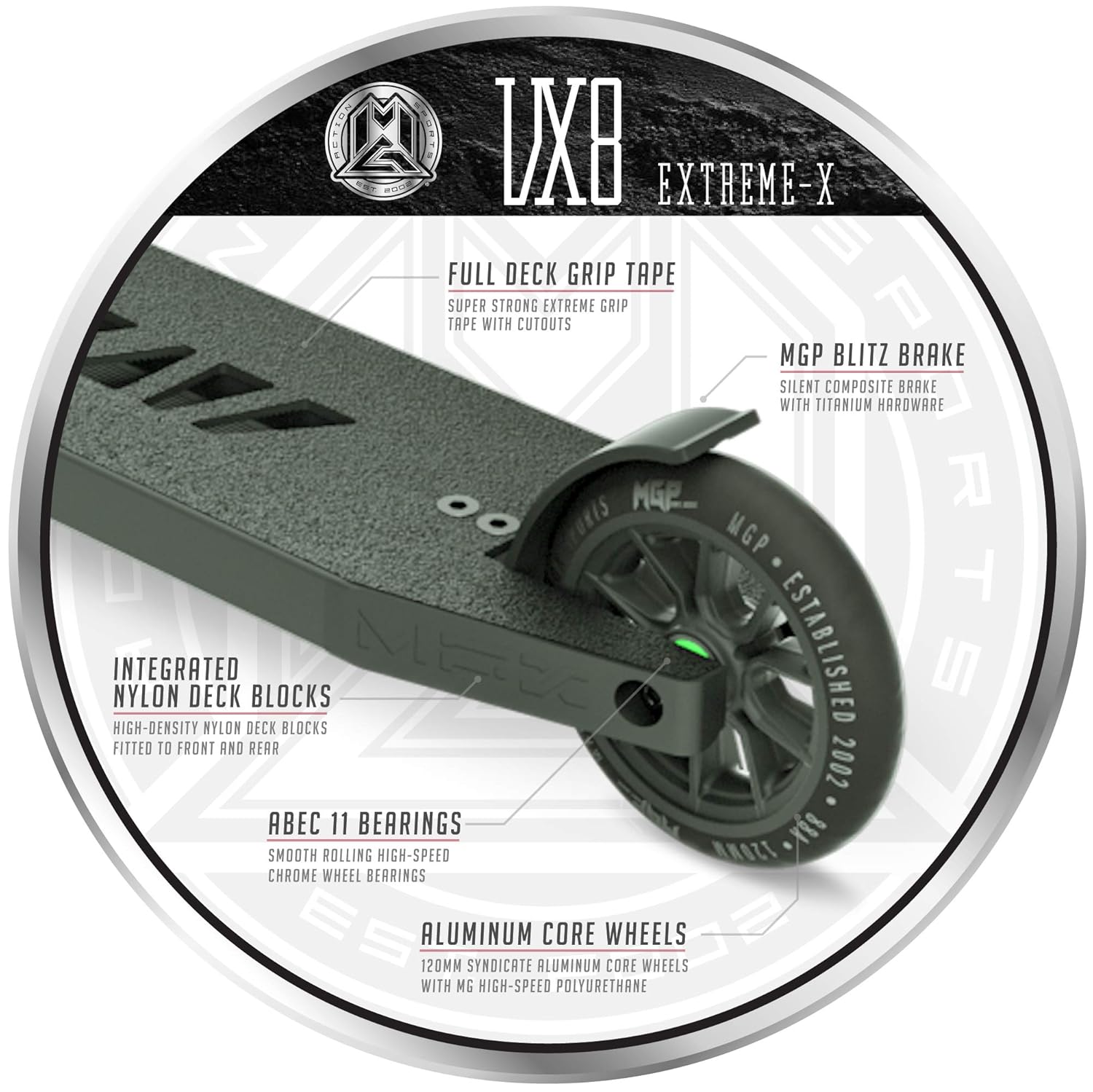 Madd Gear Extreme Pro Scooter Stunt Scooters Sports & Outdoors