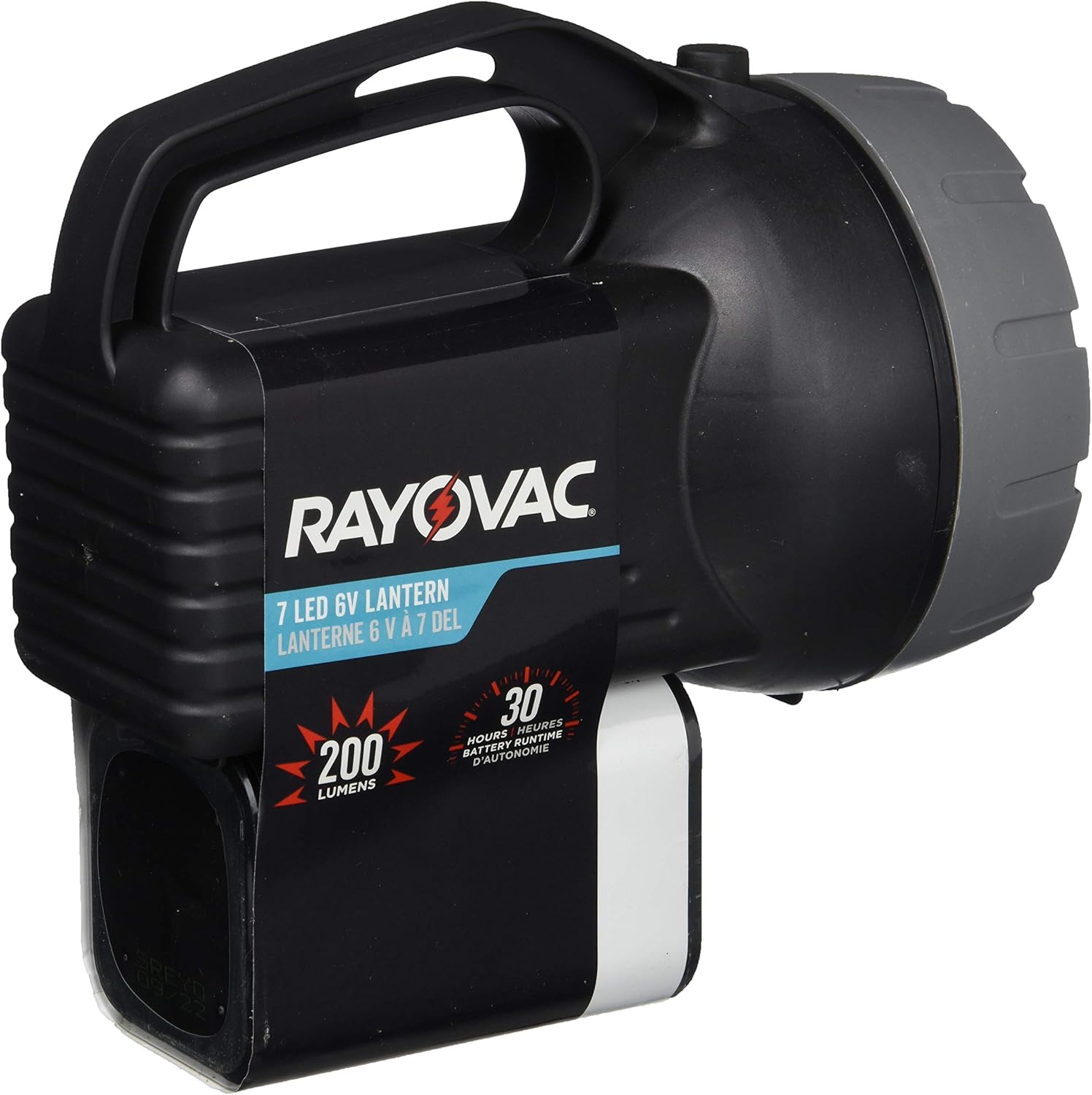 RAYOVAC Floating LED Lantern Flashlight, 6V Battery Included, Superb Battery Life, Floats For Easy Water Recovery, Emergency Light: Home Improvement