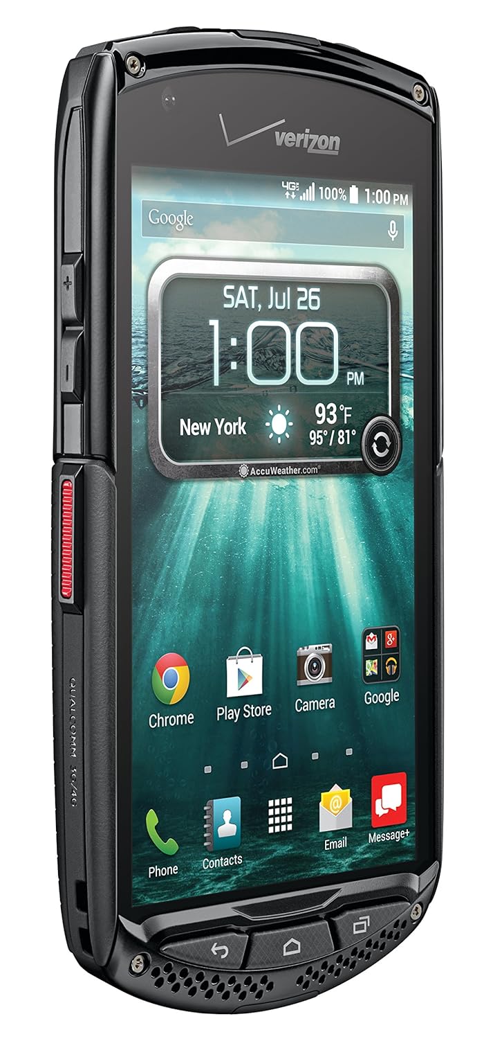 Amazon.com: Kyocera Brigadier, Black 16GB (Verizon Wireless): Cell Phones &  Accessories