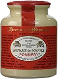 Pommery Fireman's Mustard Meaux Moutarde in Pottery Crock