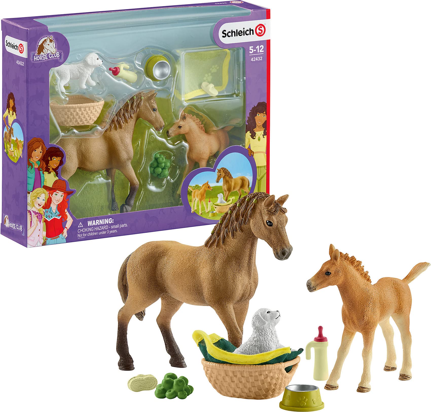 SCHLEICH - Horse Club Sarah 42432 Baby Care Accessory Multi-Coloured