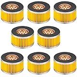 8 Pcs Air Compressor Filter Intake Paper Filter