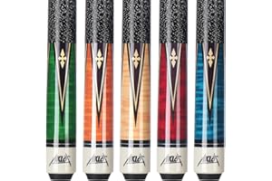 AKLOT Pool Sticks, 58"/42" Canadian Maple Professional Biliards Pool Cue, Pool Sticks for Adults, Pool Cue Stick for Home, Biliard Hall & Game, Pool Stick Set of 4/5/1,14oz,18~21oz Multiple Colors