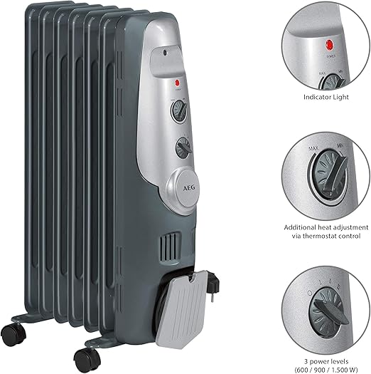 Aeg ra 5522 radiatore olio 11 elementi