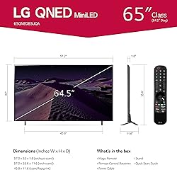 LG QNED85 Series 65-Inch Class QNED Mini-LED Smart