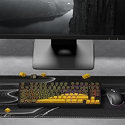 GMKWTL XVX Topograph Shine Through Keycaps Side