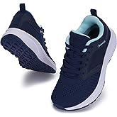 Joomra Women's Wide Toe Box Walking Shoes | Wide Athletic Tennis Sneakers | Rubber Outsole