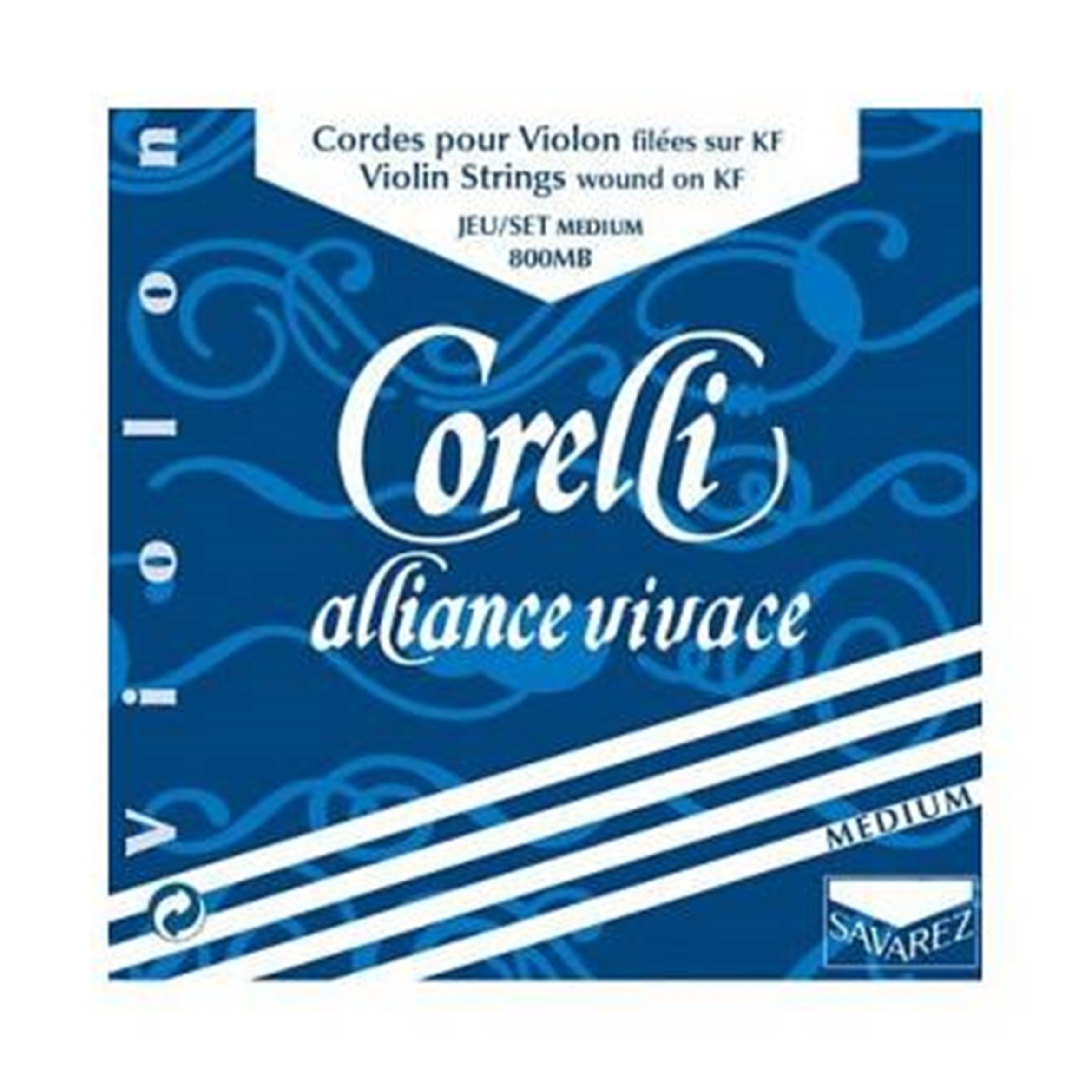 Corelli Strings For Violin Alliance E steel with loop end; Medium