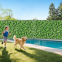 UPGRADE 4'x42'Customized PVC Privacy Fence Screen