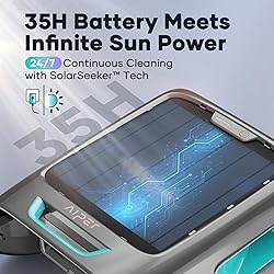 AIPER Surfer S2 Robotic Solar Pool Skimmer with APP