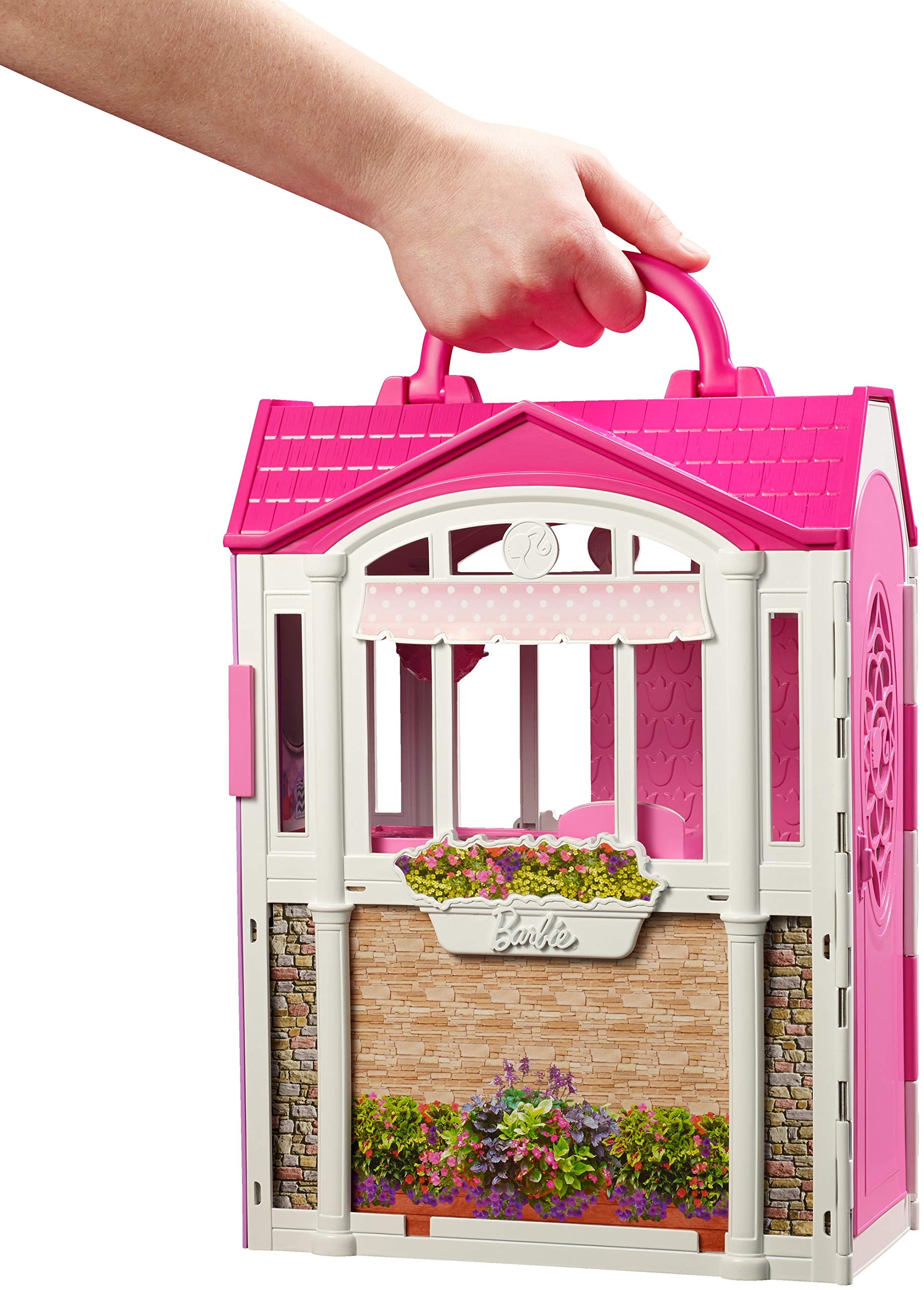 casa portatile di barbie