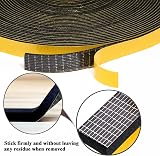UPSEN Weather Stripping Foam Tape 12mmx6mmx8m Self Adhesive Door Window Seal view 3