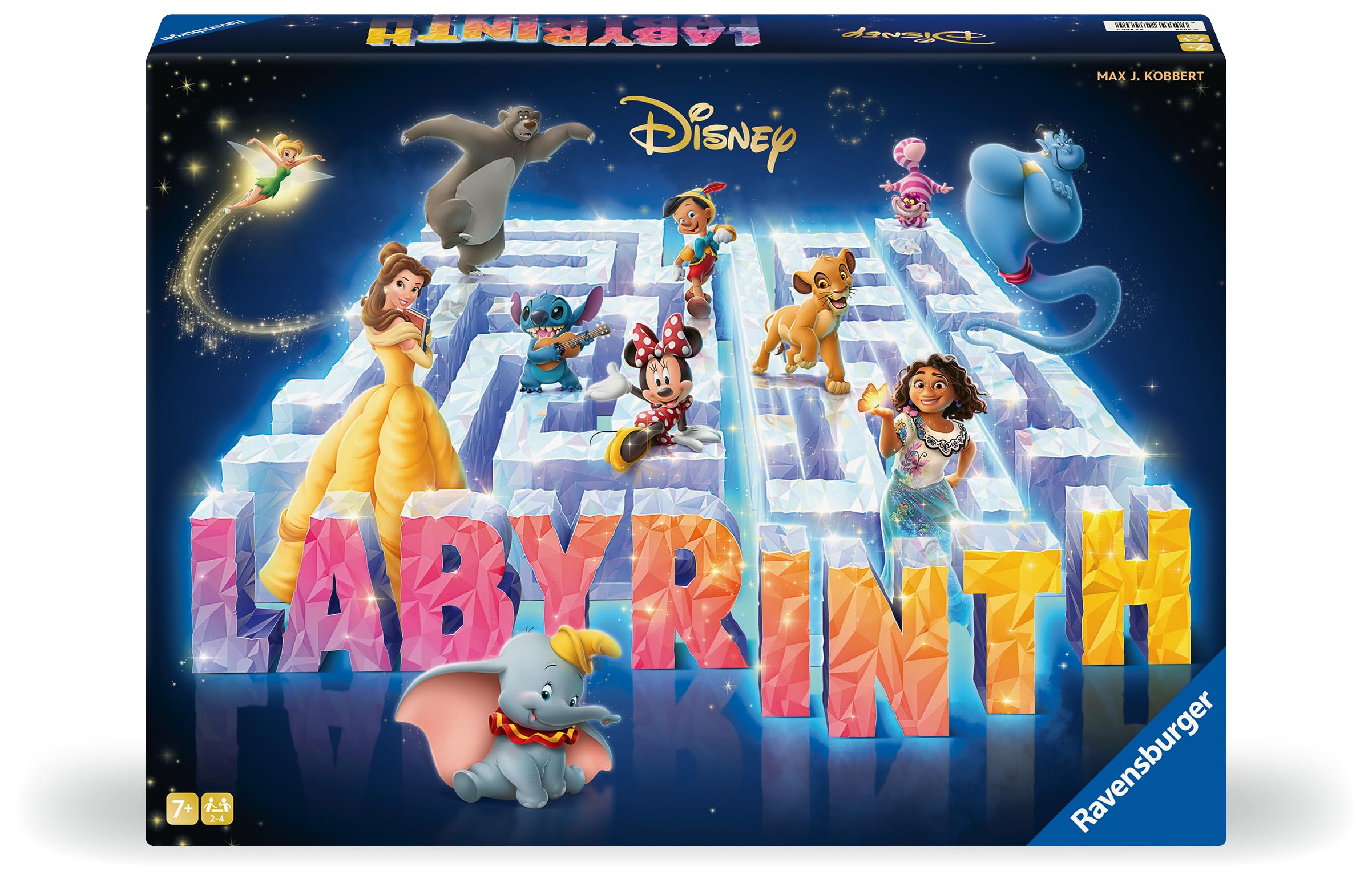 Ravensburger 27460 - Disney Labyrinth - Der Familienspiel-Klassiker für 2-4 Spieler, Spiel ab 7 Jahren mit den beliebtesten Disney Charakteren 2