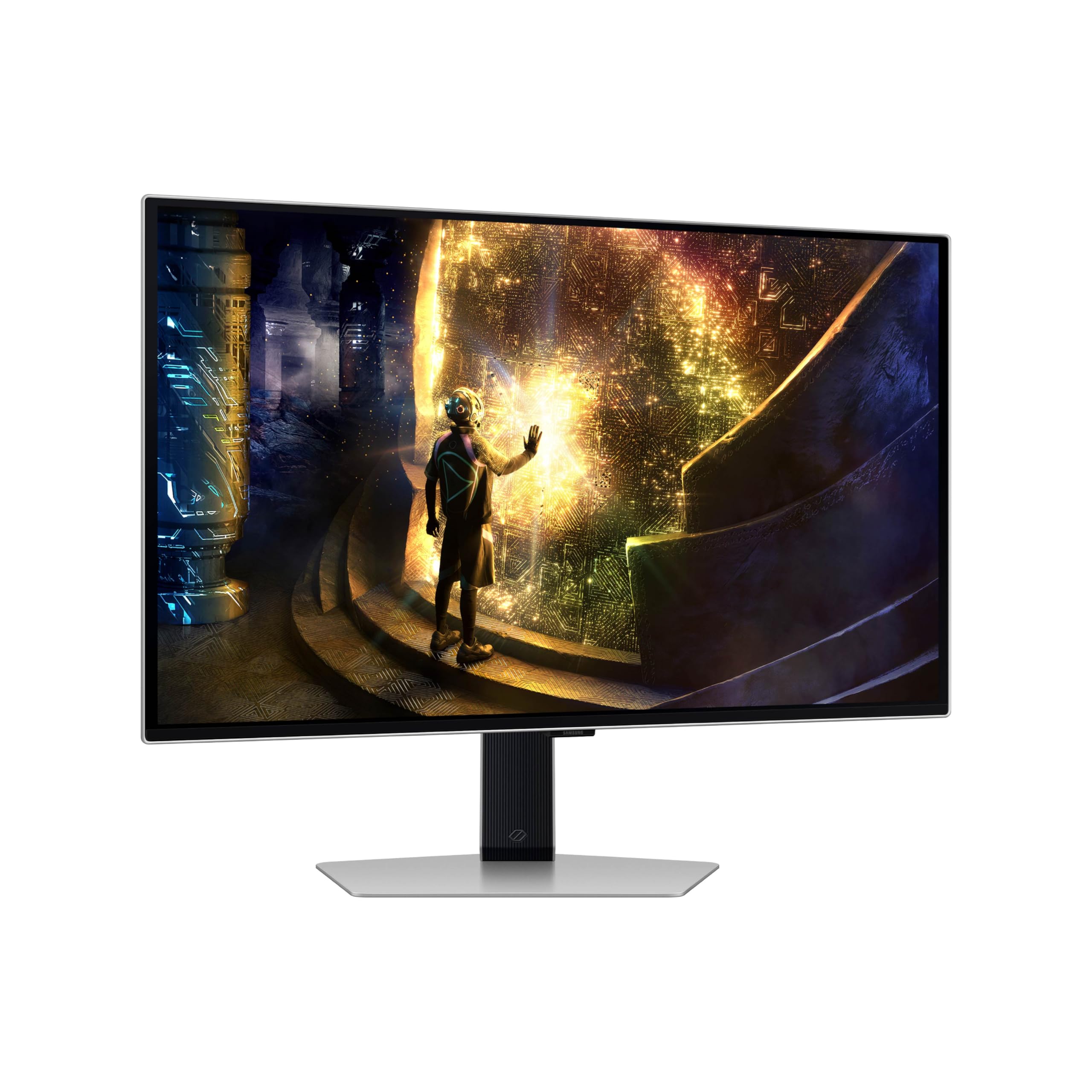 Samsung 27” Odyssey OLED G6 (G61SD) QHD & QD-OLED 240Hz 0.03ms FreeSync Premium Pro Gaming Monitor with Sleek Metal Design, 3 Year Warranty, US, LS27DG610SNXZA