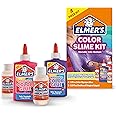 Elmer's Color Slime Kit, 2-Count + 2-Activator, Pink/Purple