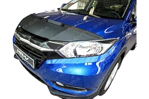 AUTO-BRA AB3-00098 HOOD BRA Front End Nose Mask Compatible with Honda HR-V since 2015 Bonnet Bra STONEGUARD PROTECTOR TUNING