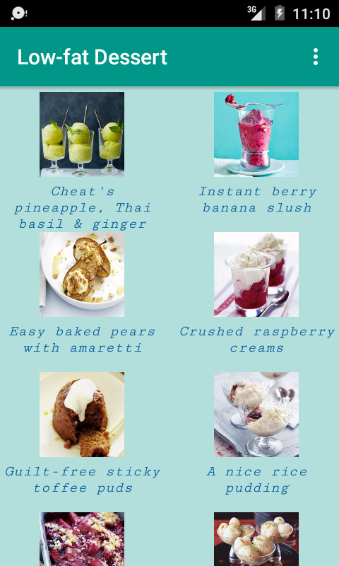 Low-fat Dessert - //medicalbooks.filipinodoctors.org