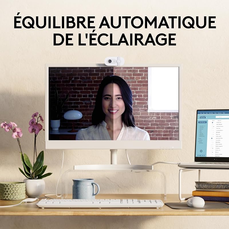Brio 100 webcam Full HD pour réunions/streaming