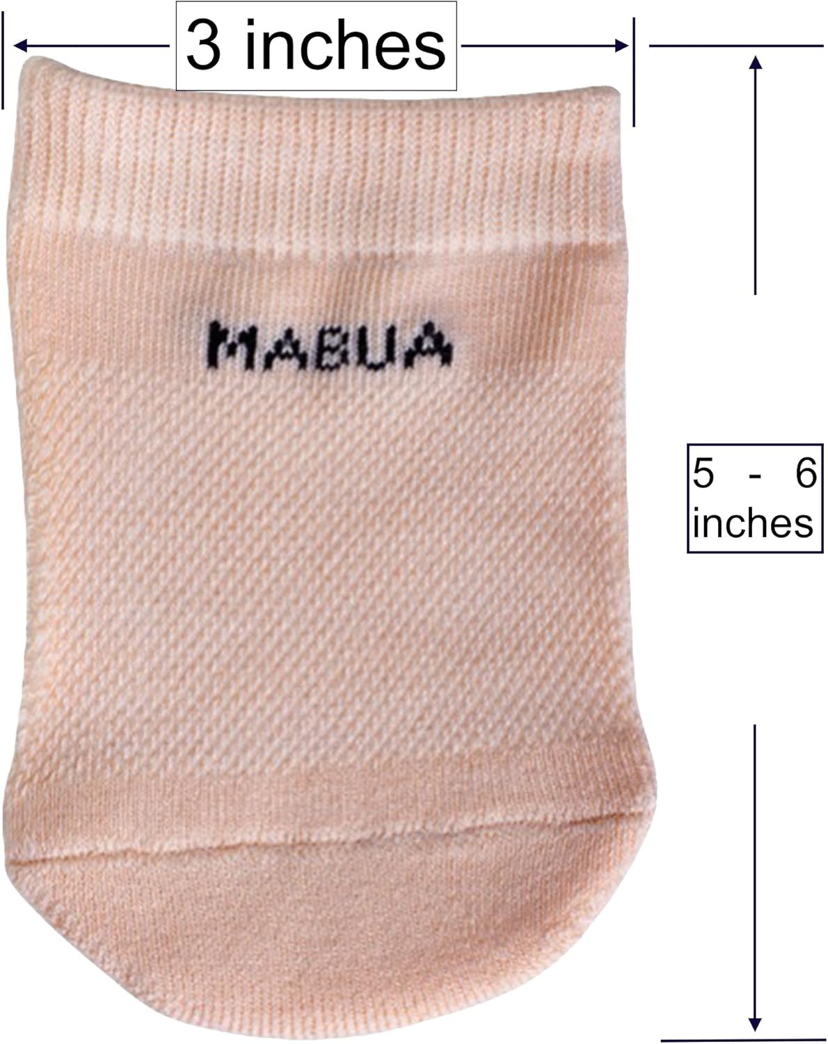 NUDE HALF TOE NO SHOW LINER SOCKS 5 pairs (Women Half TOE ) at  Women’s Clothing store