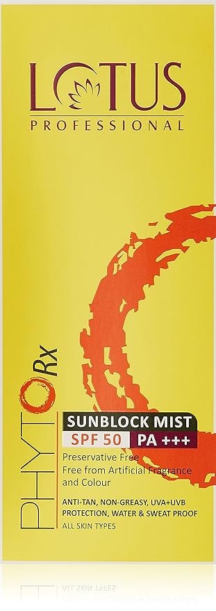 Lotus Professional Phyto Rx Sunblock Mist SPF 50 PA+++, 100ml