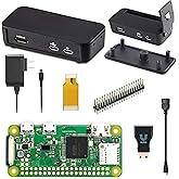 Raspberry Pi Zero W Basic Starter Kit (Black Case)