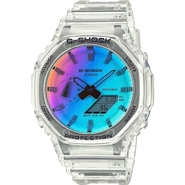 Amazon.com: G-Shock GA2100-7A White One Size : Clothing, Shoes
