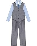 Calvin Klein Boys' 4-Piece Formal Suit