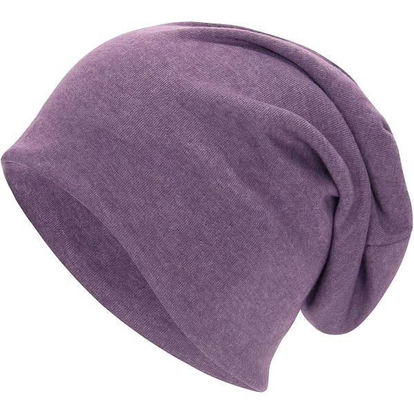 4 Pieces Slouchy Beanie Hat Sleeping Cap Baggy Skull Knit 